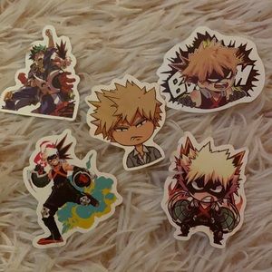 Bakugo Katsuki anime stickers✨